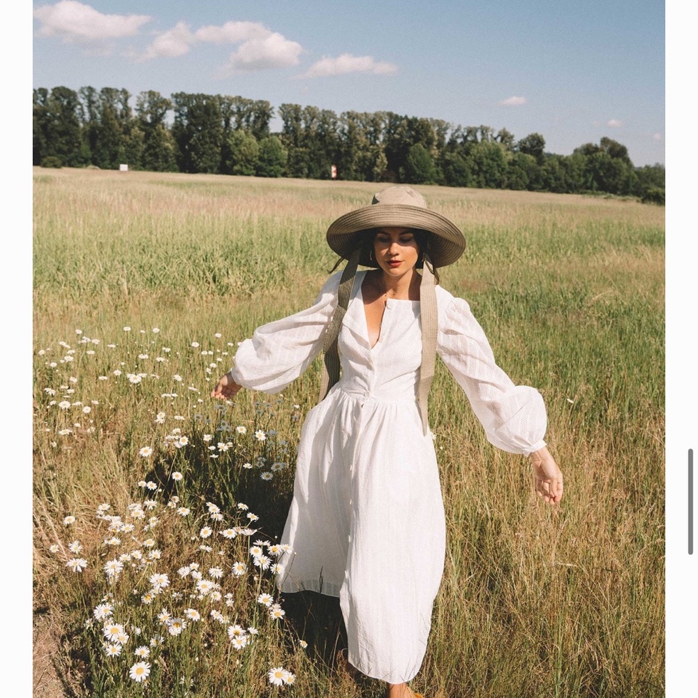 Poustovit white cotton dress - Picture 2 of 7